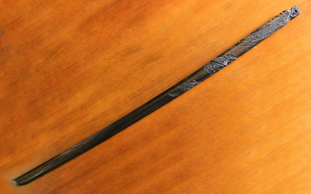 TW030 – Bokken Dragon Sword (Kamagong)